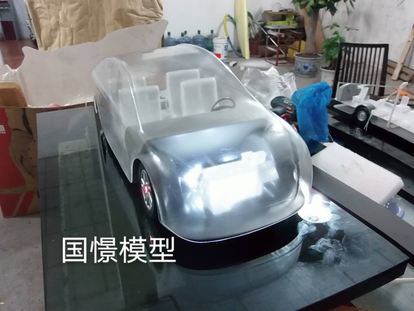 麻栗坡县透明车模型